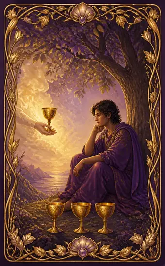 Tarotkortet Firer i begre