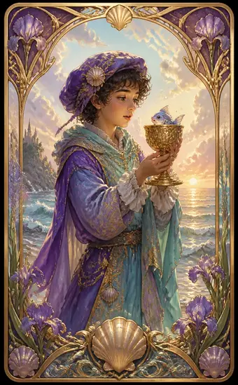 Tarotkortet Knekt i begre