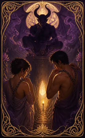Tarotkortet Djevelen