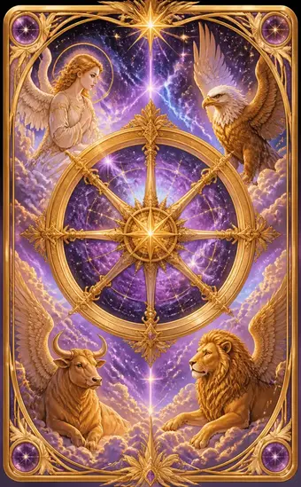 Tarotkortet Lykkehjulet