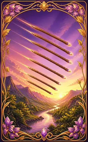 Tarotkortet Åtter i staver