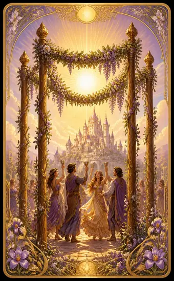 Tarotkortet Firer i staver
