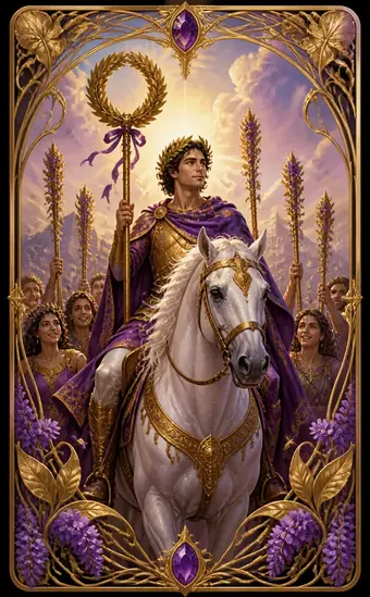 Tarotkortet Sekser i staver