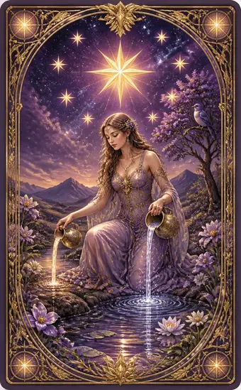 Tarotkortet Stjernen